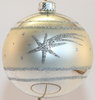 Silberne (matt sowie glänzende) Weihnachtskugeln